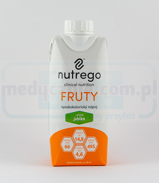 Nutrego Fruty 330 ml Apfel Nahrungsergänzungsmittel